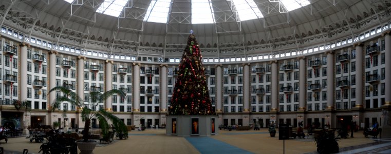 West Baden Springs Hotel at Christmas