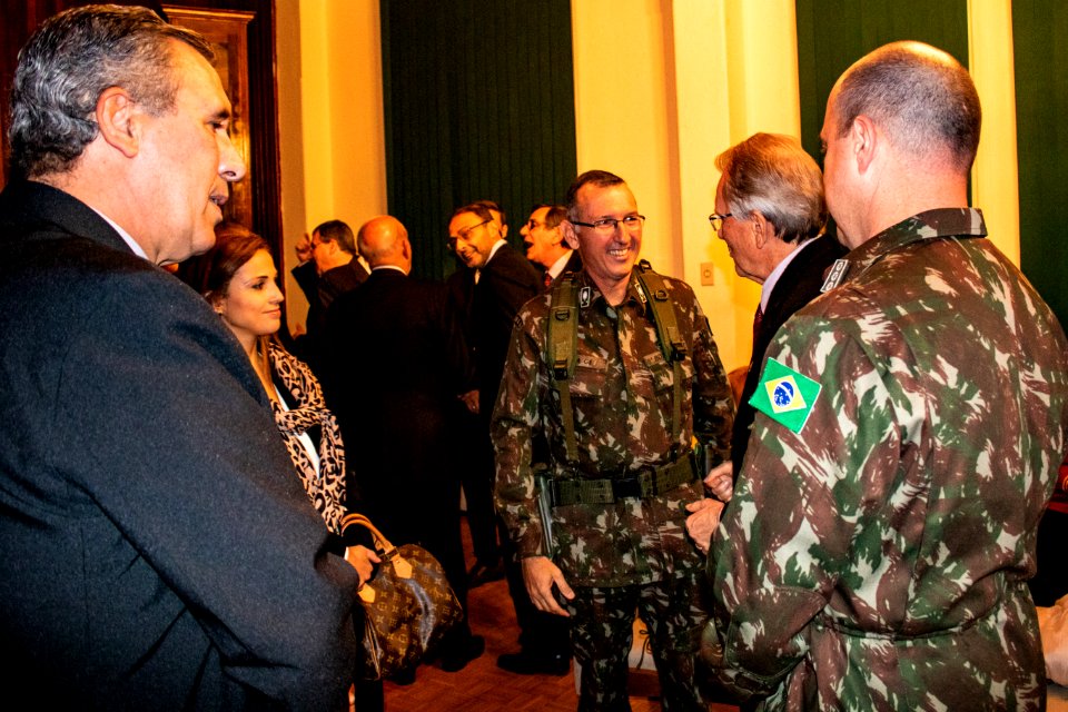 24.05.2019 - Vice-prefeito Idemar Barz prestigia solenidade em comemoração ao Dia da Arma de Infantaria - Foto Michel Corvello