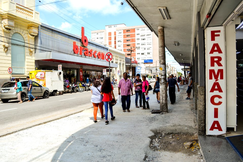 30.11.2018 - Obras do Calçadão - Foto Michel Corvello