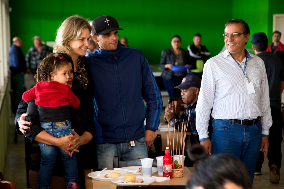 17.05.2019 - Prefeita Paula Mascarenhas participa do almoço de confraternização dos apenados do MOP com a presença de familiares - Foto: Gustavo Vara