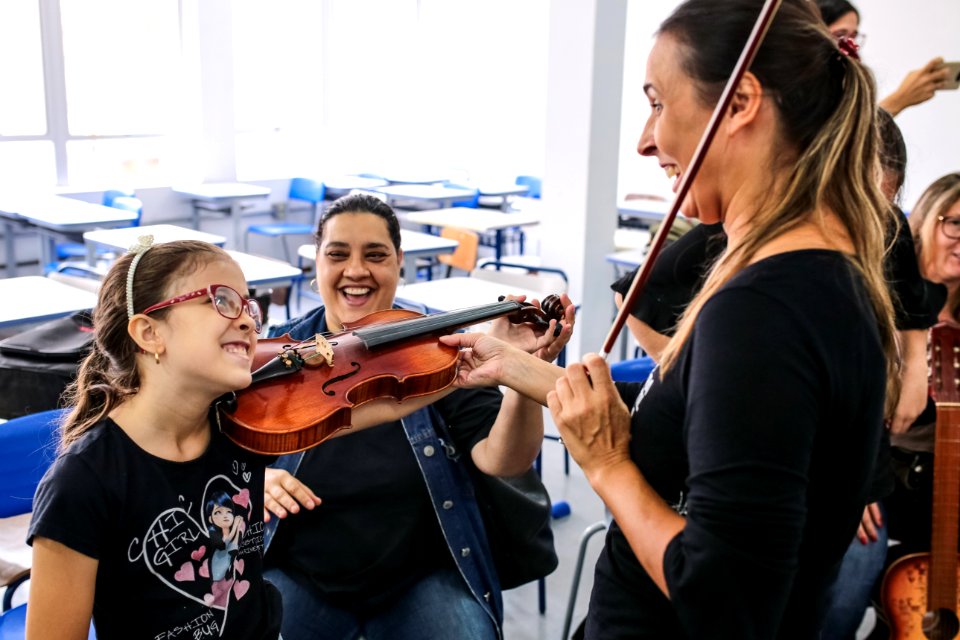 25.04.2018 Entrevista com integrantes da orquestra minicipal - Fotos Gustavo Mansur