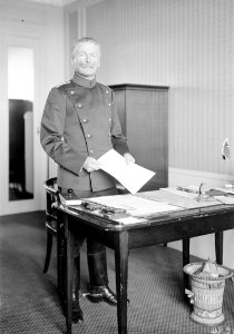 Oberstdivisionär Brügger, Generaladjutant der Armee 1914-18