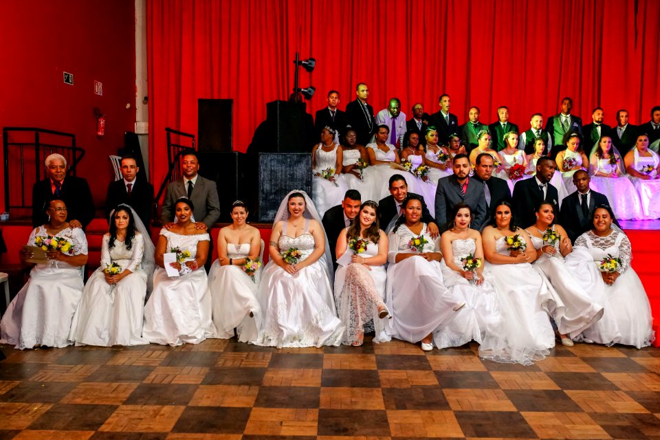 09.11.2018 Casamento Coletivo - Fotos Gustavo Mansur