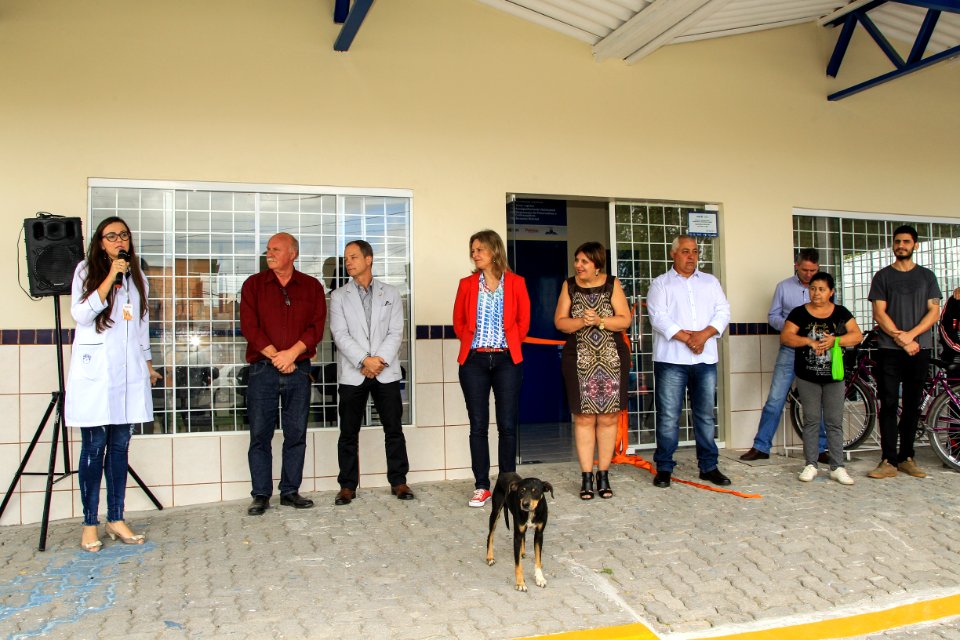 19.10.2018 - Prefeita Paula Mascarenhas no evento de inauguração da UBAI Lindoia - Foto: Gustavo Vara