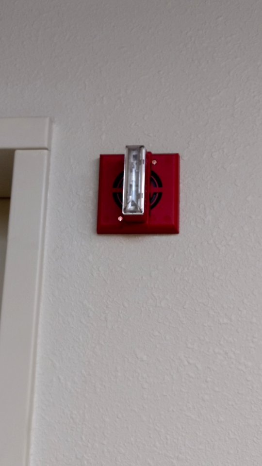 Fire Alarm Siren and Light 1