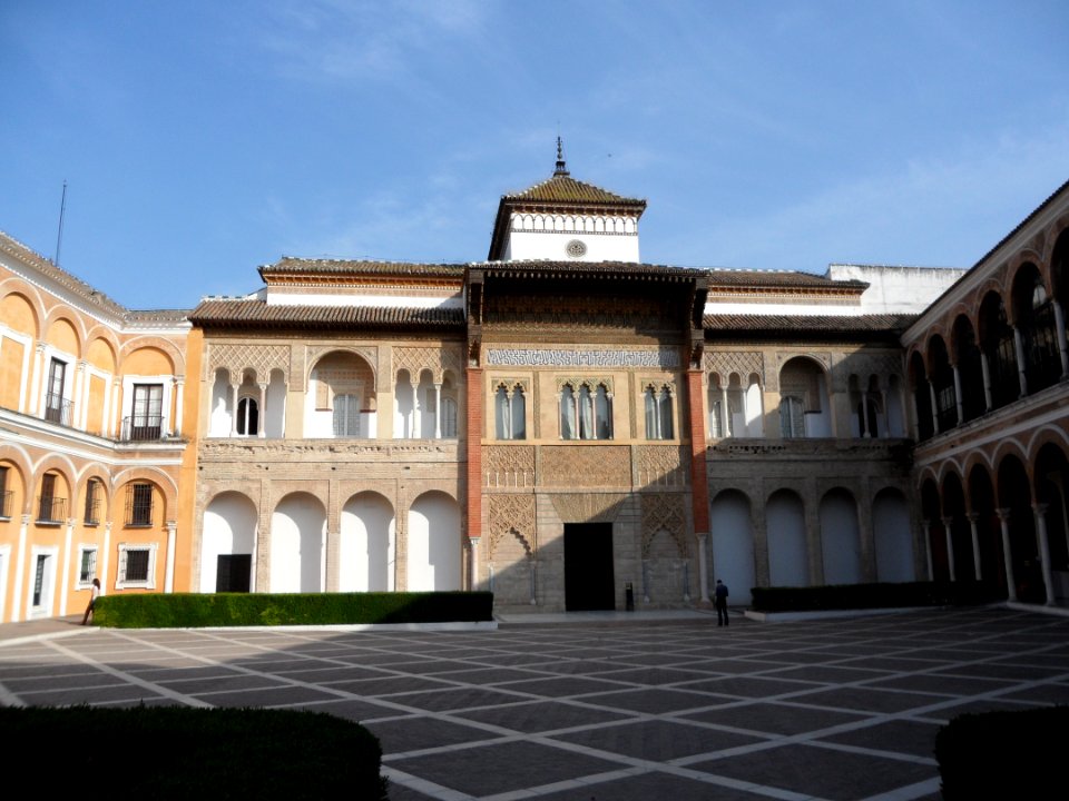 Ceremonial Grounds and Main Entrance at the Sevill
