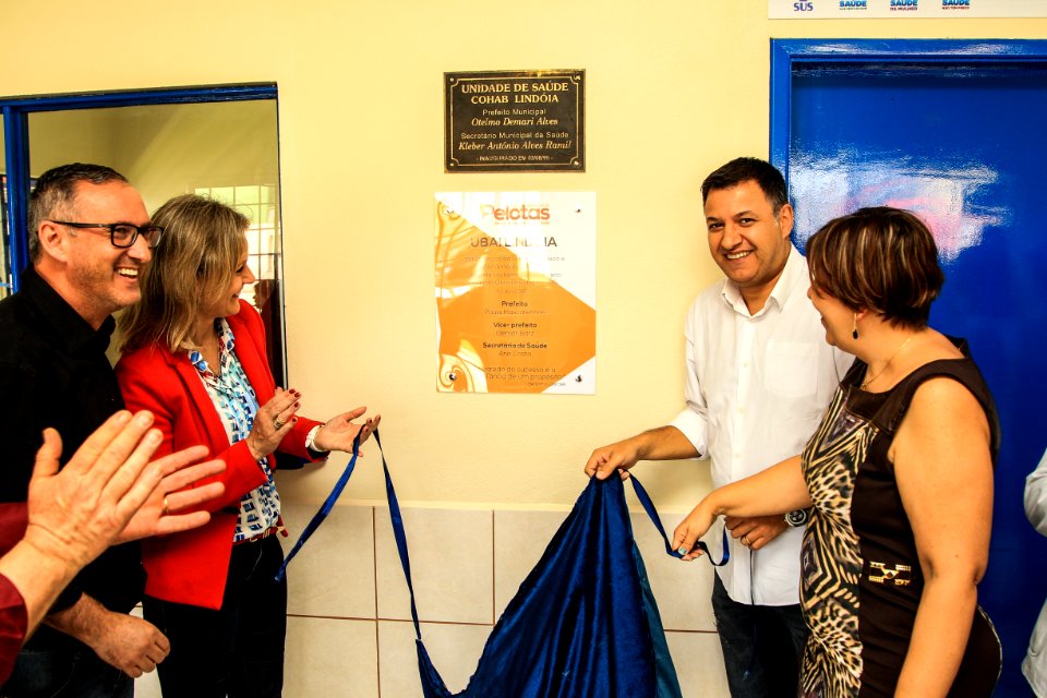 19.10.2018 - Prefeita Paula Mascarenhas no evento de inauguração da UBAI Lindoia - Foto: Gustavo Vara