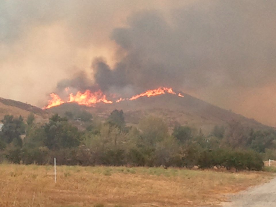 Wildfire 2016 .5 miles