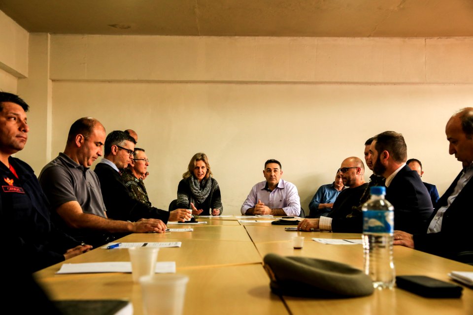 13.09.2018 - Prefeita Paula Mascarenhas durante reunião do GGI - Foto: Gustavo Vara