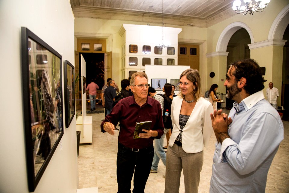 03.04.2019 - Prefeita Paula Mascarenhas e o vice Idemar Barz prestigiam o lançamento do projeto 100 Aves de Pelotas, com abertura de exposição fotográfica e lançamento de livro de fotos - Foto: Gustavo Vara
