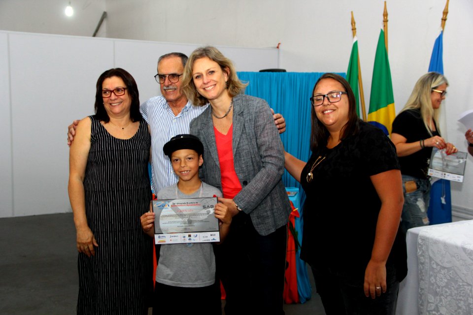 30.11.2018 - Gab Prefeita - Premiação da Olimpíada Brasileira de Astronomia e Astronáutica - Foto Marcel Avila