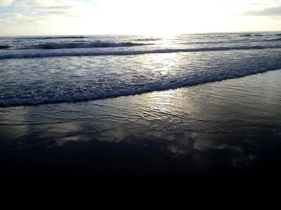 Black's Beach - sunset photo