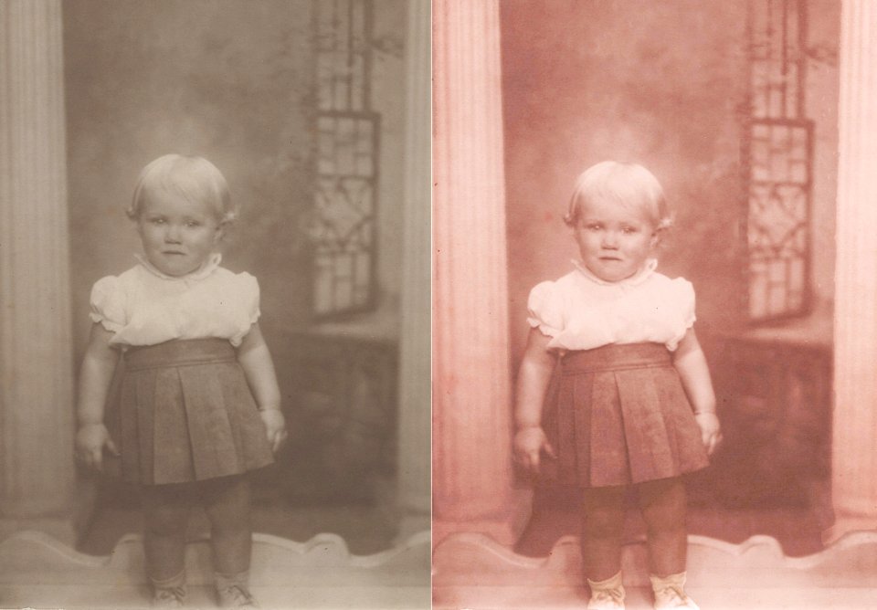 Baby Comparison Photo