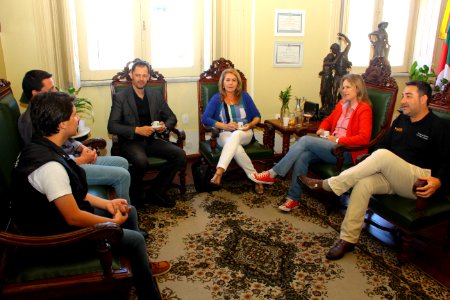 19.11.2018 - Gab Prefeita - Reunião com Vereadora Paula Ioris de Caxias do Sul - Foto Marcel Avila