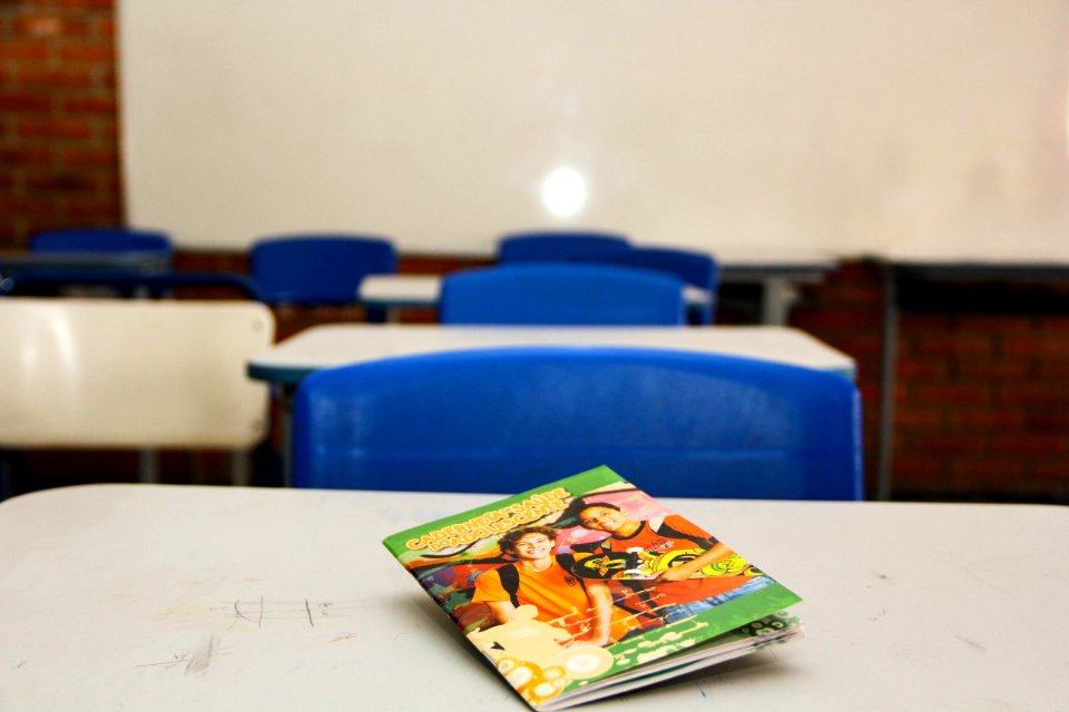 13.11.2018 - SMS - Conscientização da gravidez na adolescência na escola Luiz Carlos Corrêa - Foto Marcel Ávila
