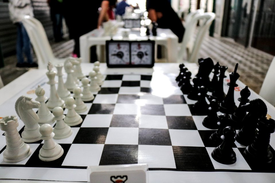 30.09.2018 - Xadrez rápido no Mercado Central - Foto: Gustavo Vara
