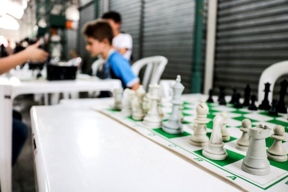 30.09.2018 - Xadrez rápido no Mercado Central - Foto: Gustavo Vara