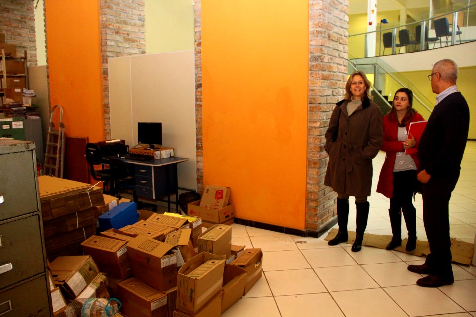 24.08.2018 - Gab Prefeita - Visita a Secretaria Municipal da Fazenda - Foto Marcel Avila