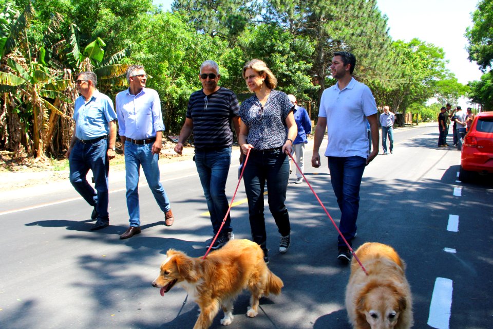 10.12.2018 - Gab Prefeita - Entrega Rua Lisboa - Foto Marcel Avila
