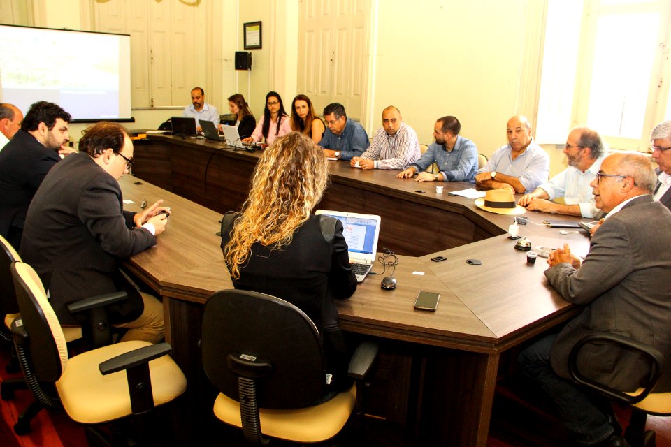 07.11.2018 - Reunião com departamento da Secretaria Nacional de Portos - Foto Marcel Ávila