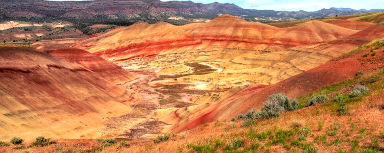 The Painted Hills at John Day National Monument photo