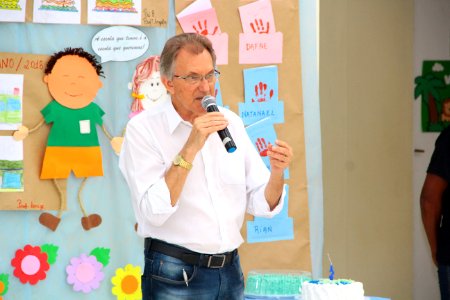 17.03.2018 - Gab Vice Prefeito - Aniversário 2 anos EMEF Waldemar Denzer - Foto Marcel Avila