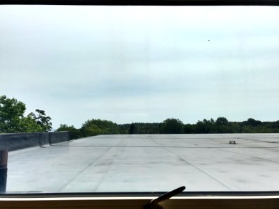 View from Penthouse overlooking roof