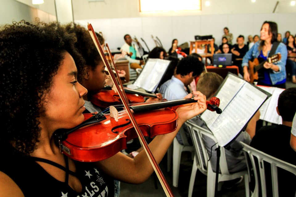 19.10.2018 - Prefeita Paula Mascarenhas durante homenagem ao Dia do Professor aos professores da rede municipal - Foto: Gustavo Vara