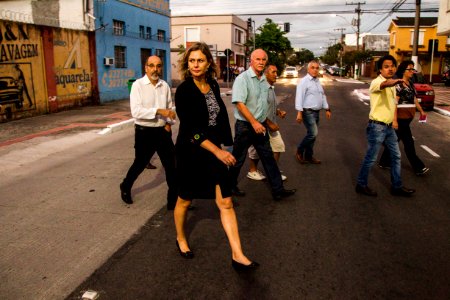 19.02.2019 - Prefeita Paula Mascarenhas realiza inauguração do primeiro trecho da rua Marechal Deodoro - Foto: Gustavo Vara