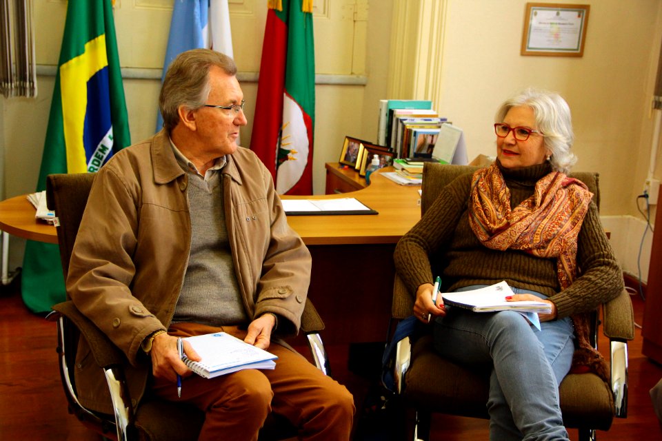30.07.2018 - Gab Vice Prefeito - Reunião com MTG sobre Semana Farroupilha 2018 - Foto Marcel Avila