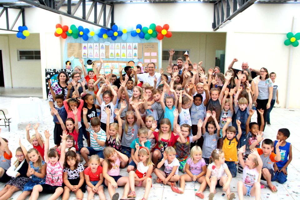 17.03.2018 - Gab Vice Prefeito - Aniversário 2 anos EMEF Waldemar Denzer - Foto Marcel Avila