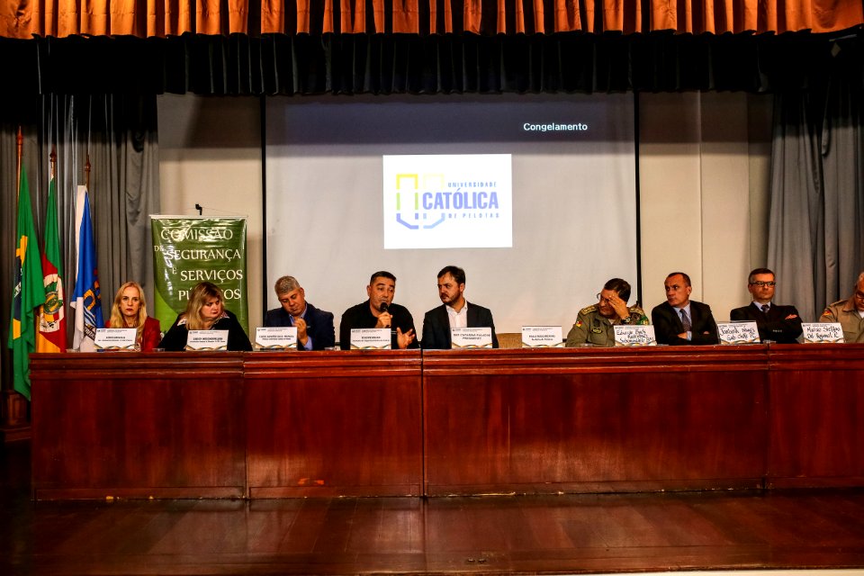 17.05.2018 Audiência Pública da Comissão para segurança pública em Pelotas - Fotos Gustavo Mansur