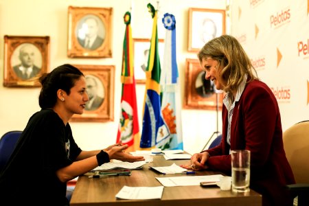 14.09.2018 - Prefeita Paula Mascarenhas em mais uma edição do Prefeita Recebe - Foto: Gustavo Vara