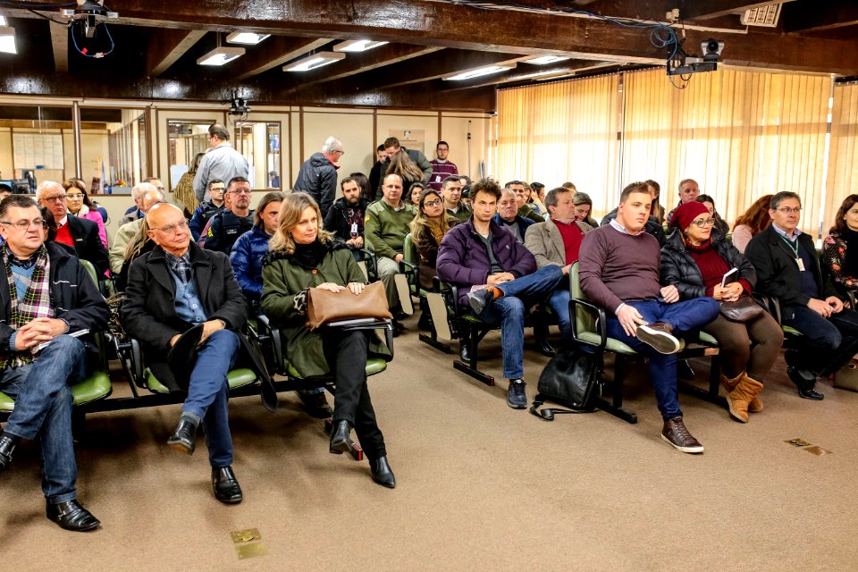 18.06.2018 Prefeita Paula palestra na Câmara de Caxias Pacto Pelotas pela Paz - Fotos Gustavo Mansur
