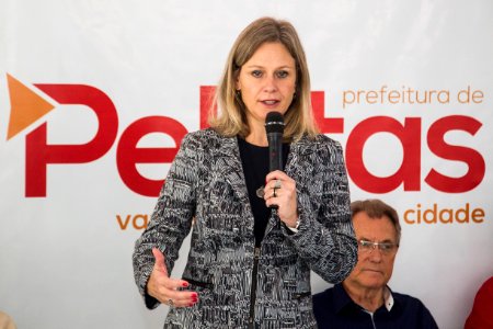 12.04.2019 - Prefeita Paula Mascarenhas e o vice Idemar Barz participam da lançamento da Festa do Peixe - Foto: Gustavo Vara