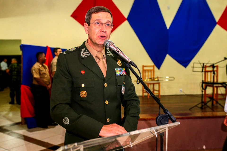 17.04.2018 Jantar em comemoração ao Dia do Exército Brasileiro - Fotos Gustavo Mansur