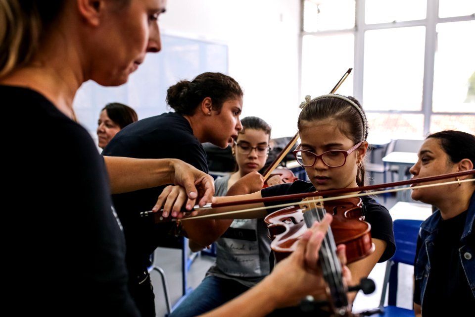 25.04.2018 Entrevista com integrantes da orquestra minicipal - Fotos Gustavo Mansur