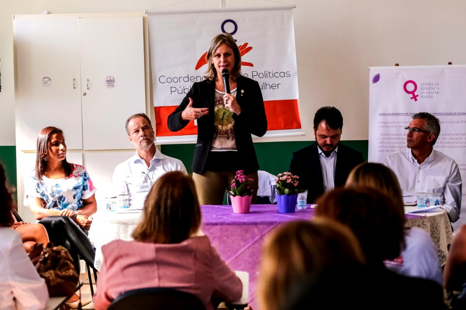 12.03.2018 Comemoração 4 anos Centro Referência à Mulher - Fotos Gustavo Mansur