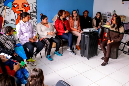 02.08.2018 Encontro de mães e gestantes UBS Bom Jesus - Fotos Gustavo Mansur