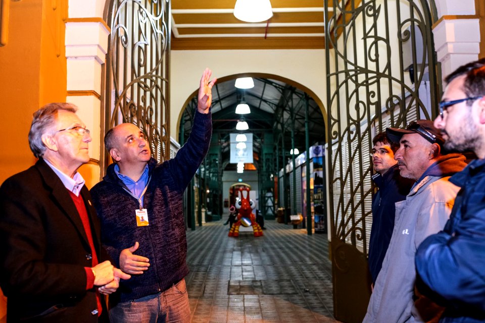 06.06.2018 Vistoria iluminação do Mercado Público de Pelotas - Fotos Gustavo Mansur