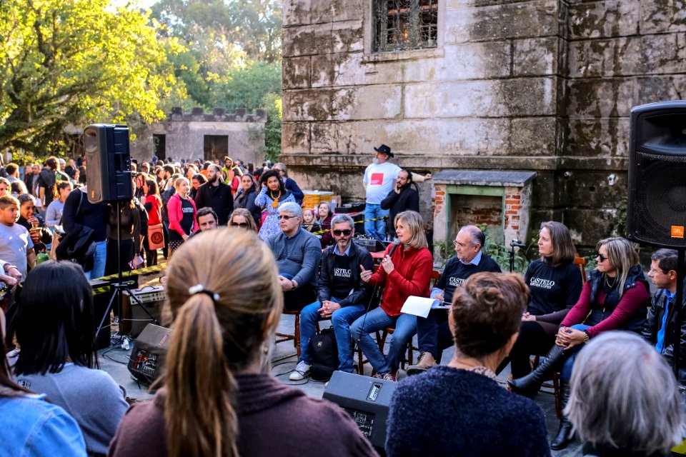26.08.2018 Lançamento das obras de restauro Castelo Simões Lopes - Fotos Gustavo Mansur