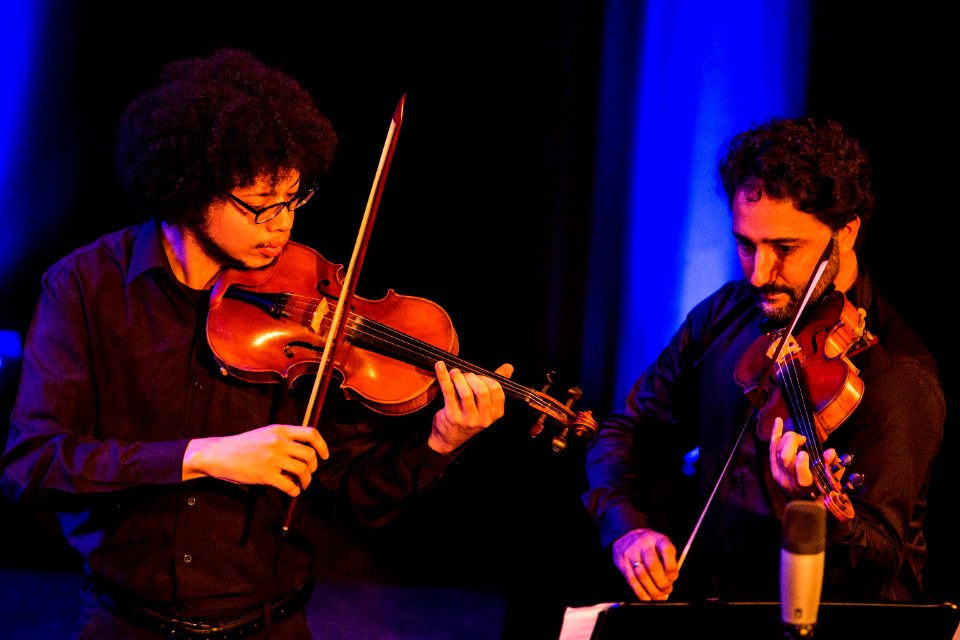 14.01.2019 - Prefeita Paula Mascarenhas e o vice Idemar Barz na abertura oficial do Festival Internacional SESC de Música - Foto: Gustavo Vara