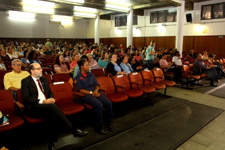 15.03.2018 - Gab Prefeita - Palestra Aprendizagem socioemocional na escola - Foto Marcel Avila