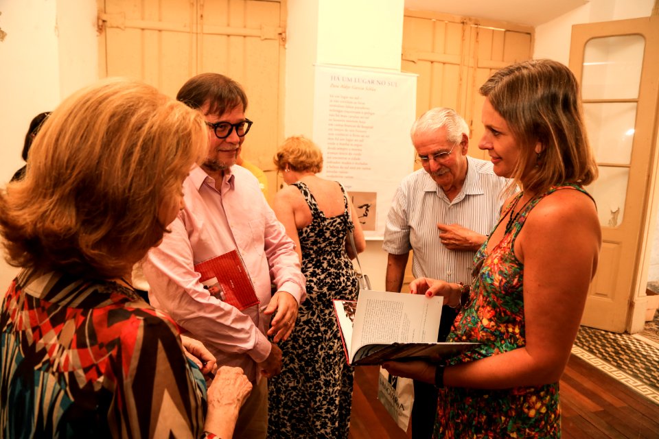 08.02.2019 - Prefeita Paula Mascarenhas prestigia  o lançamento do Livro da Exposição em Homenagem a Aldyr Schlee - Foto: Gustavo Vara