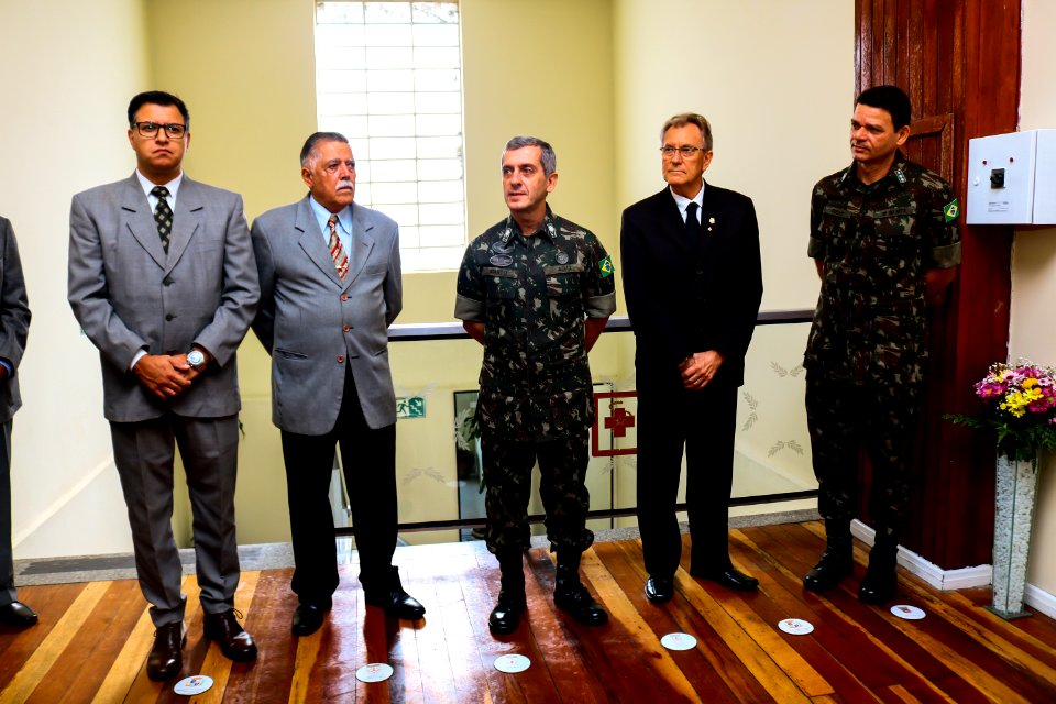 29.03.2019 - Vice-prefeito Idemar Barz na solenidade do 25°Aniversário do Posto Médico de Guarnição - Foto Michel Corvello