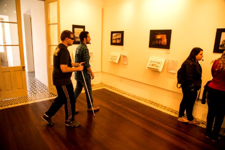 07.09.2018 - Encontro Olho de Sogra - visita à exposição Pelotas na Ponta dos Dedos - Foto: Gustavo Vara