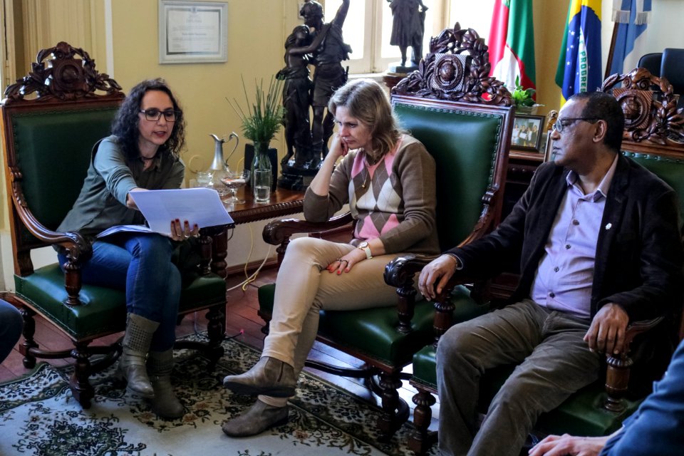 18.09.2018 Pref Paula em reunião com CDL - Fotos Gustavo Mansur