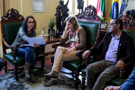 18.09.2018 Pref Paula em reunião com CDL - Fotos Gustavo Mansur