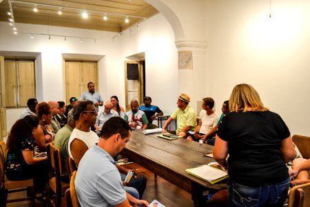 25.01.2018 - Reunião com os contemplados do edital de apoio aos eventos de carnaval