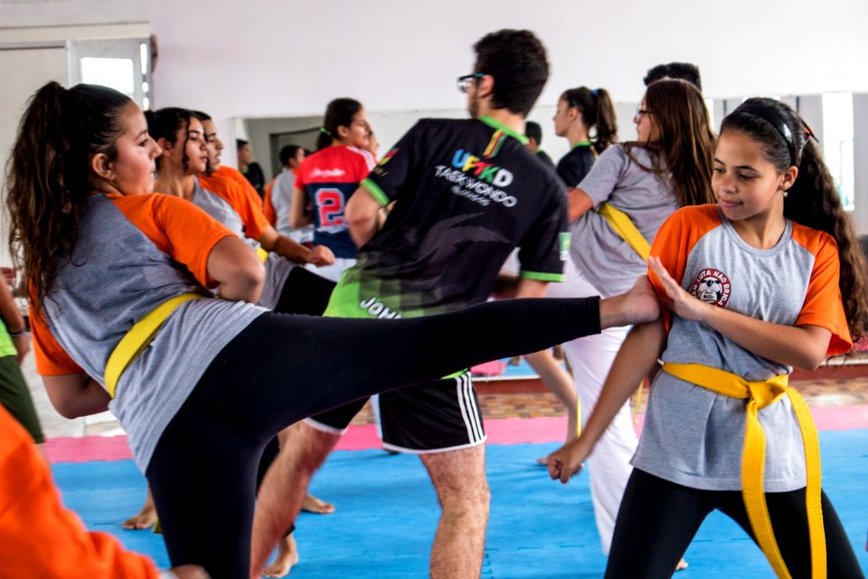20.05.2019 - Treino do projeto Quem Luta Não Briga - Foto Michel Corvello